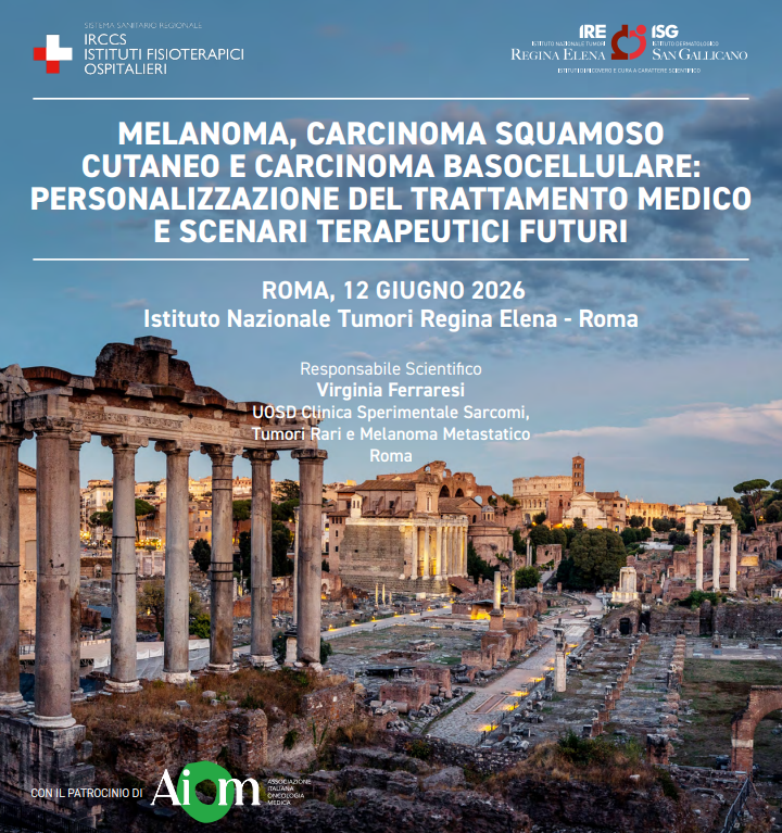 Melanoma, carcinoma squamoso cutaneo e carcinoma basocellulare: personalizzazione del trattamento medico e scenari terapeutici futuri | aiom